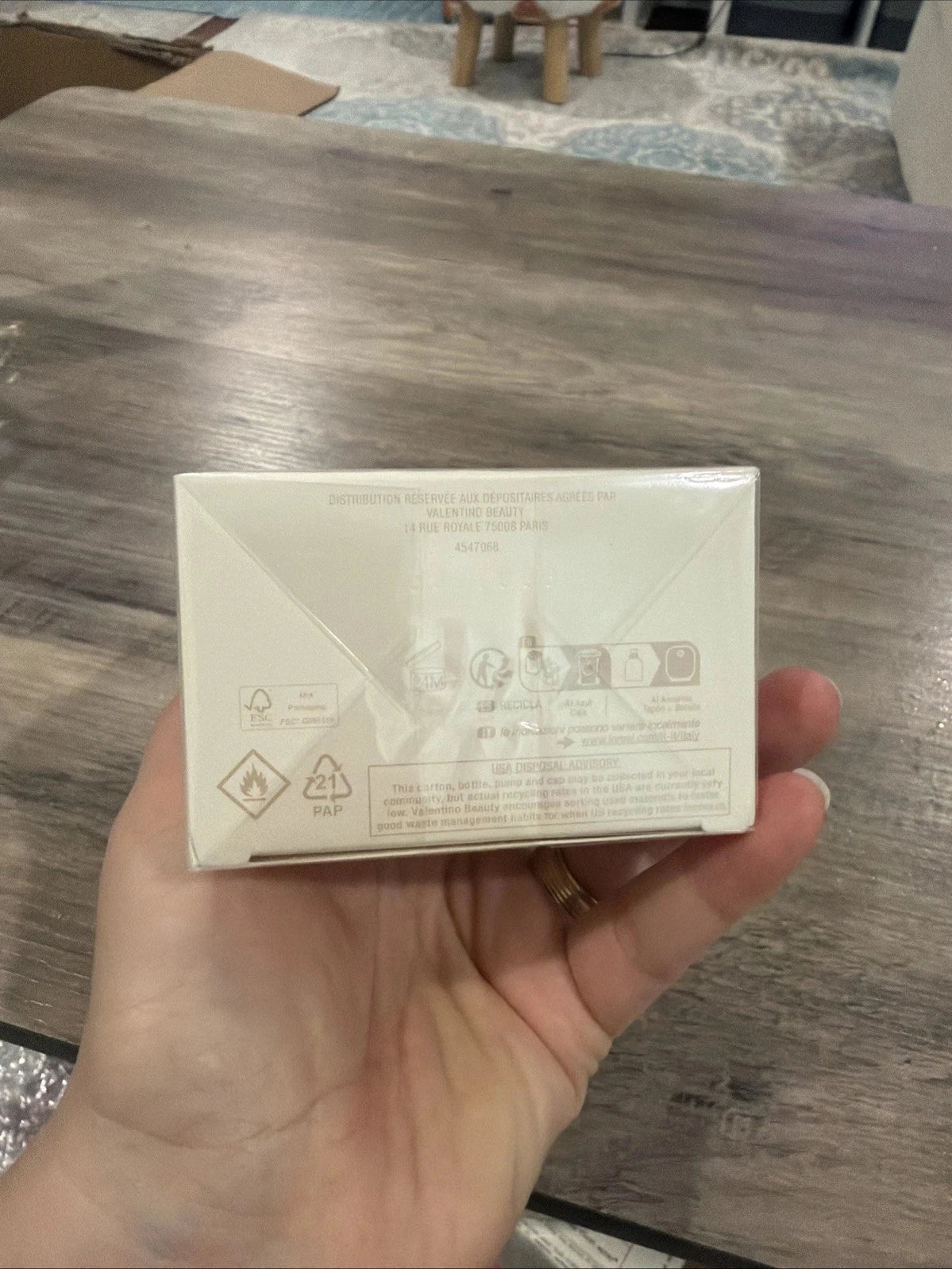 VALENTINO UOMO BORN IN ROMA IVORY EDT 3.4OZ/100ML SEALED DISCONTINUED RARE